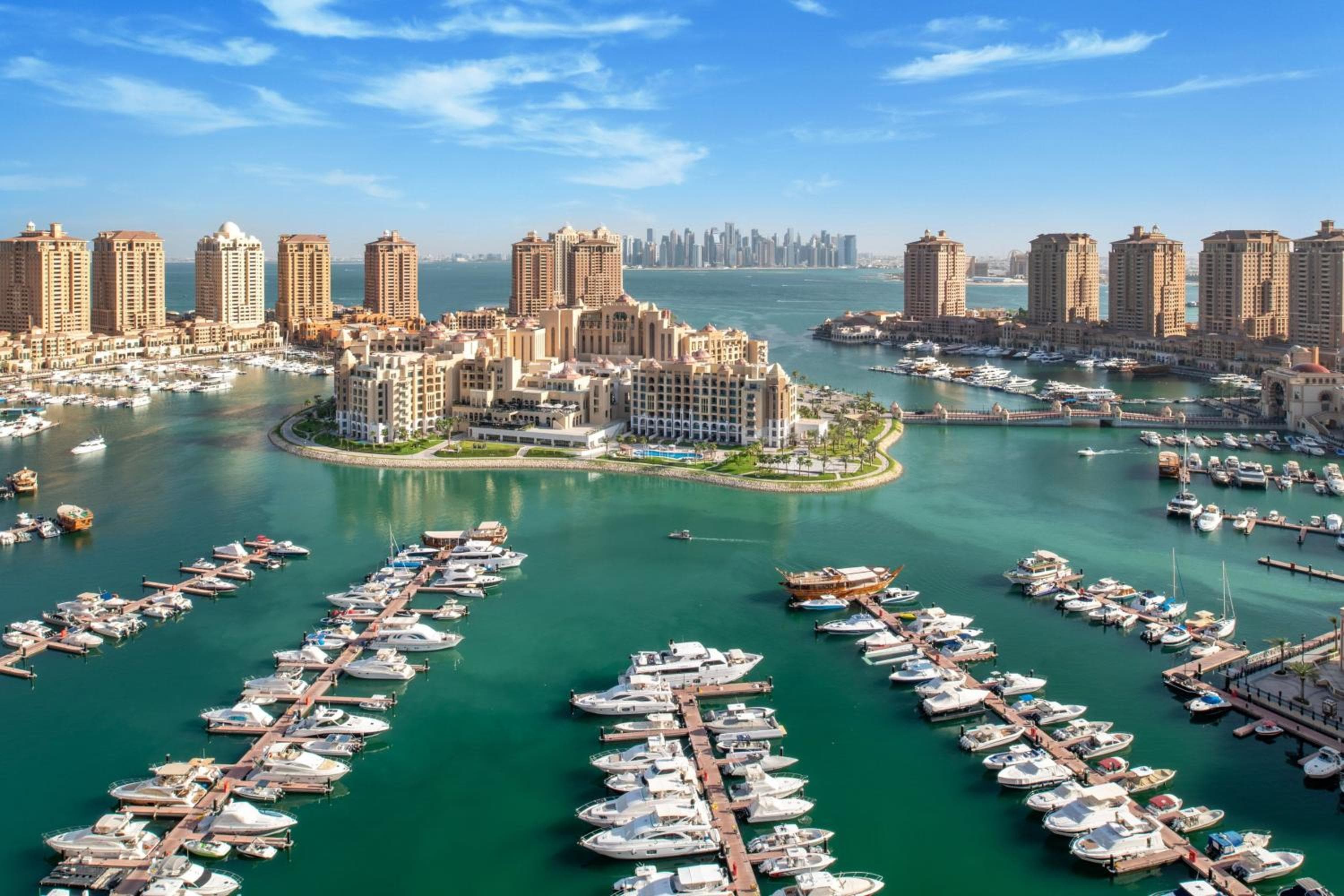 the st. regis marsa arabia island, the pearl