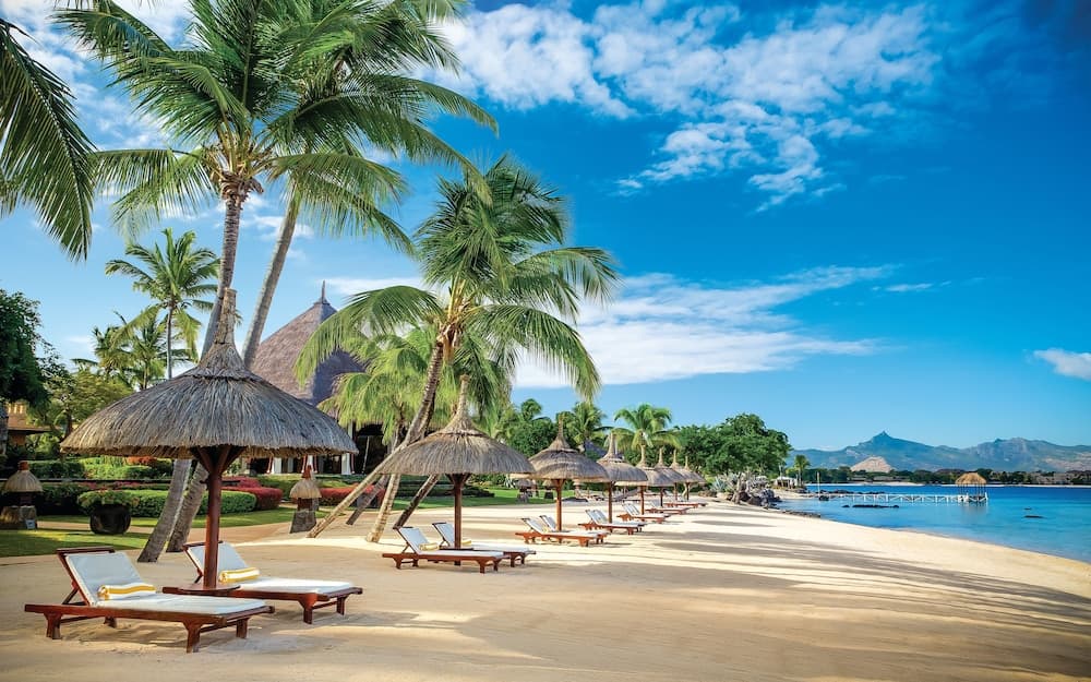 the oberoi beach resort, mauritius